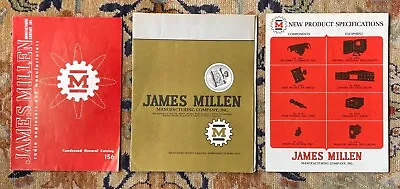 James Millen Catalog Lot – 3 Catalogs. Ham Radio! • $30