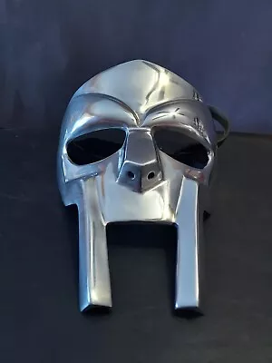 Cast Aluminum Spartan MF Doom Gladiator Mask Gladiator Face LARP Reinactments • $49