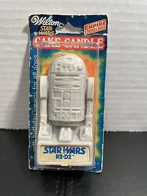 STAR WARS ESB R2-D2 CAKE CANDLE 3 Inch Sealed Wilton Lucasfilm 5807 1980 Vintage • $19.99
