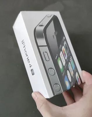 Unlocked Apple IPhone 4s - 8GB Black White IOS6 IOS9 3G WIFI Smartphone Sealed • $29.45