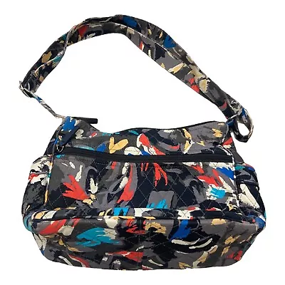 Vera Bradley Purse Multicolor Splash Print Quilted  Fabric • $11