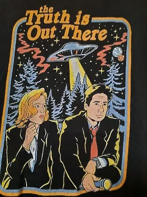 The Truth Is Out There Mulder And Scully The X Files Vintage Shirt L • $49.99