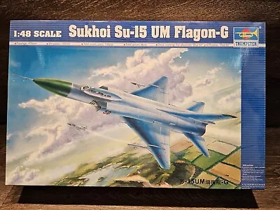 Trumpeter - Sukhoi SU-15 UM Flagon G - 1/48 Scale Model Kit 02812 • $47.99