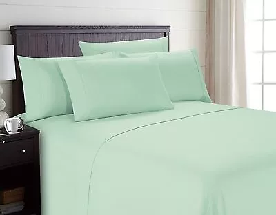 Bed Sheet Set 1800 Hand Feel  4 Piece.  FAST US Shipper. Proudly  Female Owned • $29.95