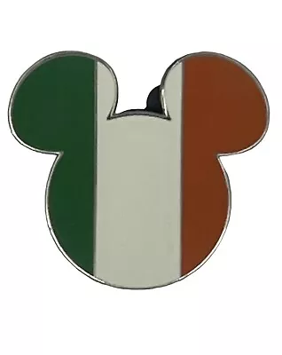 Disney Pin Irish Mickey Head Icon Ears Ireland Flag Trading Pin • $14.99