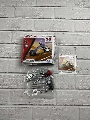 Meccano Starter Set Choose From Pocket Bike Jet Helicopter Or Scooter  • £7