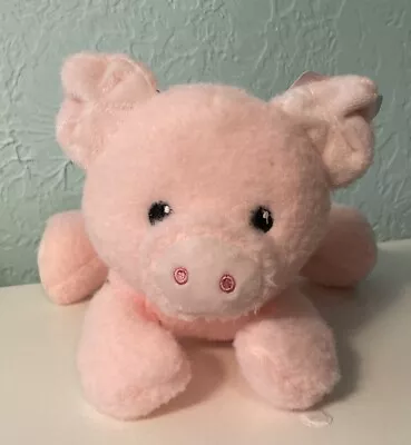 Way To Celebrate Lying Pink Pig Plush Easter Stuffed Animal 7.5” NWT Walmart • $11.99