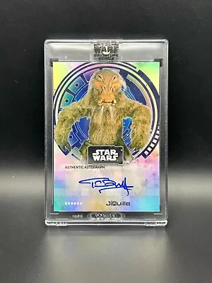 £19.29 • Buy 2022 Star Wars Signature Series Tim Dry As JiQuille (J'Quille) A-TD Autograph