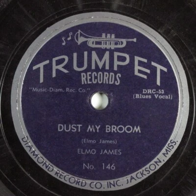 $10.50 • Buy Blues 78 ELMO JAMES Dust My Broom TRUMPET 146 V+ HEAR 777