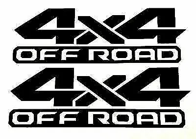 2 Dodge Ram 4x4 OFF Road 1500 Truck - 12  Black Vinyl Sticker Decal For Truck • $8.99