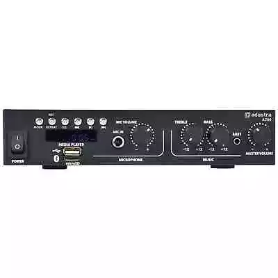 Adastra A200 Compact Digital Stereo Amplifier 2 X 100W 4-8 Ohms PA Home Install • £75