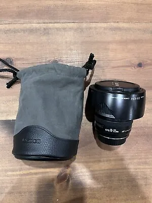 Canon EF-S 10-22mm F3.5-4.5 USM Ultra Wide Lens With Genuine Hood And Bag • £160