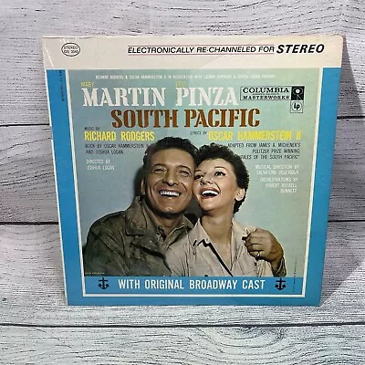 Martin Pinza - South Pacific Broadway Cast Vinyl Record Columbia Masterworks  • $6.79