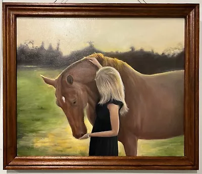 Portraits - Pets People Animals - Framed Oil Paintings Deposit • $25