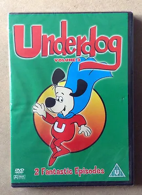 Underdog Volume 3 (vol 3) Region All ** New/sealed ** 2 Animated Episodes Uk Dvd • £4.99