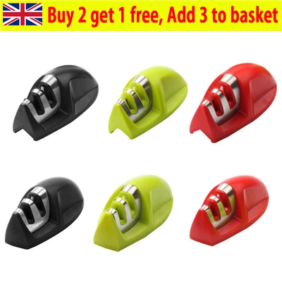 £5.24 • Buy Brand Two Stages (Diamond & Ceramic) Kitchen Knife Sharpener ,Kitchen Tools VM