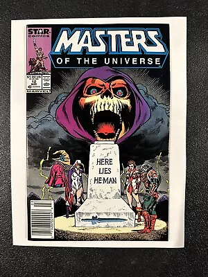 Masters Of The Universe #12 Newsstand NM+ Death Of He-Man Marvel/Star Comic • $30
