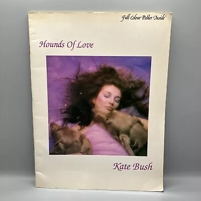 The Hounds Of Love Paperback Kate Bush Sheet Music Songbook 1985 • £39