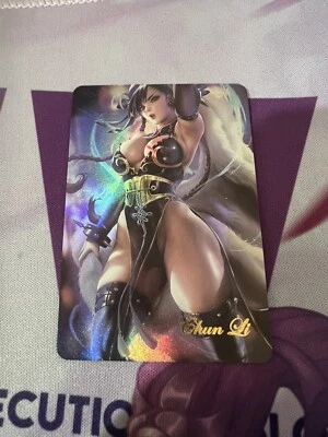 $12 • Buy Chun Li Street Fighter Waifu Custom Doujin Goddess Story Card