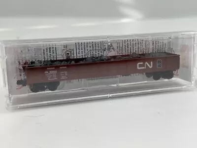 N Micro-Trains MTL 04800120 Canadian National CN 50' Gondola W/Load #163250 • $15.95