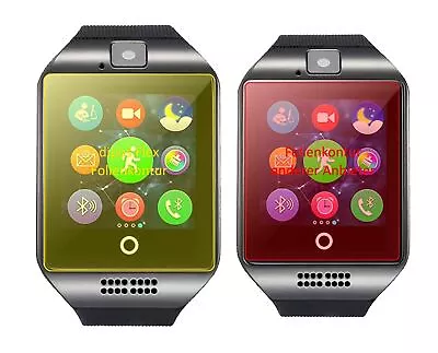 2x Screen Protector InterActive SmartWatch Q18 Protective Film Covers 100% Dipos • £10.49