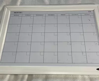Quartet Magnetic Dry Erase Calendar & Corkboard 17  X 23  Dry Erase Marker Board • $8.99