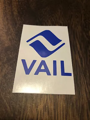 $7 • Buy Vail Ski Resort Vinyl Cutout Decal Sticker - Multiple Colors And Sizes