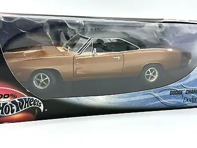 Hot Wheels 1:18 Scale Diecast Model Car - 1969 Dodge Charger • $39.99