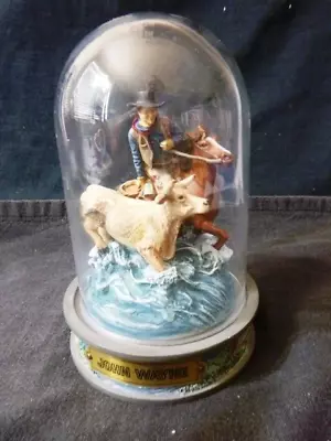 $10 • Buy Franklin Mint John Wayne Figurine – Red River -