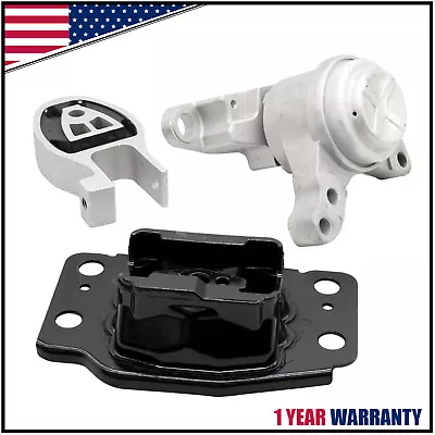 Engine Motor & Trans Mount For Ford Fusion 2014-2020 1.5L 2013-14 1.6L Set 3PC • $58.09