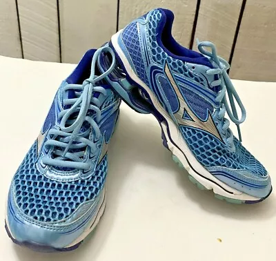 Mizuno Women's  Size 7.5 Wave Creation Blue Running Shoes Sneakers  • $35.99