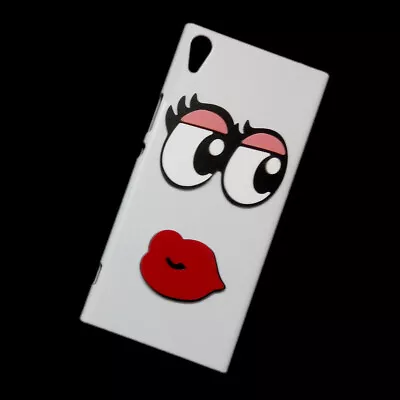$13.96 • Buy 3D Cute Lips Eye Back Hard Phone Case Cover For Sony Xperia XA1 Ultra
