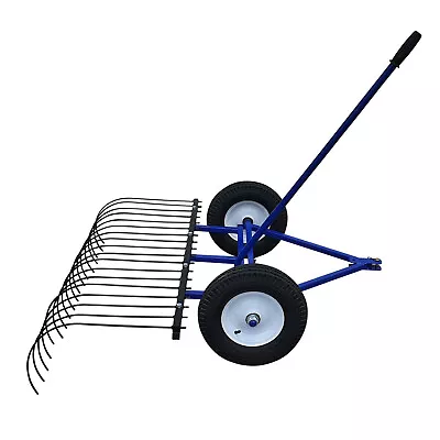 The Mini Beast Ride-on Mower Landscape Stick Rake 4ft 1200mm Tow Behind • $459