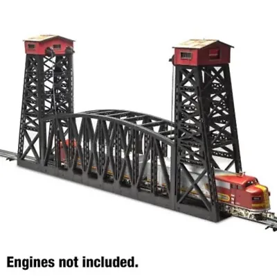 Menards O Scale 30  Aerial Bridge W/ Lights Lionel MTH Compatible • $180