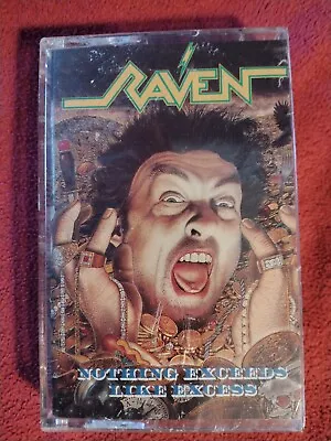 Raven -Nothing Exceeds Like Excess 88 Heavy Speed Metal Cassette Tape 1st SEALED • $5