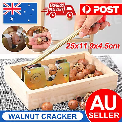 $25.95 • Buy Macadamia Opener Peeling Machine Walnut Tool Nut Cracker Handle Multipurpose