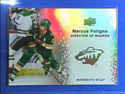 2023 Upper Deck Director Of Boards #DB-8 Marcus Foligno - Minnesota Wild • $2.49