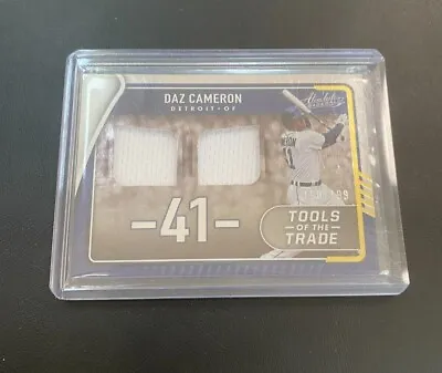 $19.99 • Buy Daz Cameron Detroit Tigers Absolute Tools Of The Trade Patch /199