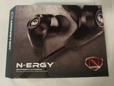 Monster N-ERGY High Performance In-Ear Headphones With Control Talk 128455-00 • $19