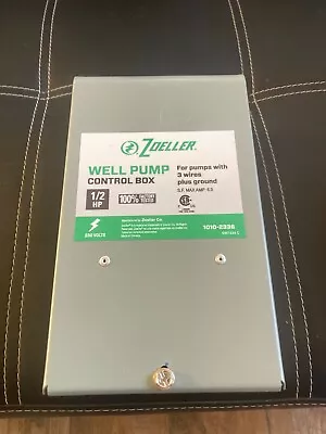 Zoeller 1 /2  HP 3 Wire 230 Volt  Well Pump Controller. New • $59.99