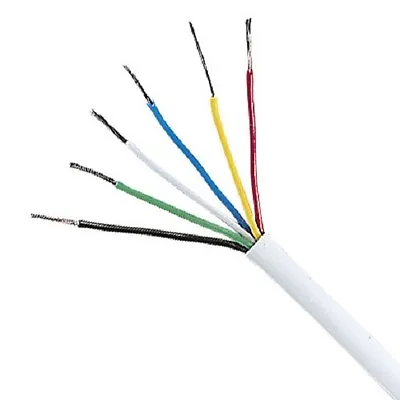 Unistrand Multicore Signal Cable 6 Core Wire Wiring (Per 3 Metres) • £3.19