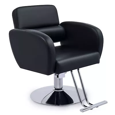 Classic Adjustable Barber Chair Hairdressing 360° Swivel Styling Salon Chair UK • £119.99