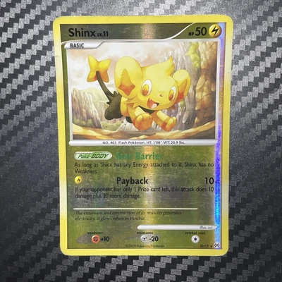 $60 • Buy Pokemon TCG Shiny Shinx Platinum Arceus SH12 - Reverse Holo Secret Rare