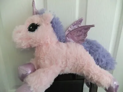 15  Little Unicorn Pink Mauve Wings Horse Pony Teddy Bear Soft Cuddly Toy Next X • £19.99
