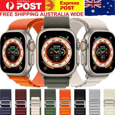 $6.99 • Buy Apple Watch Band Strap IWatch Alpine Loop Series SE 8 7 6 5 40 41 38 44 45 Ultra