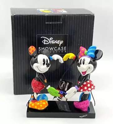 New Disney Britto Mickey And Minnie Figurine • $149