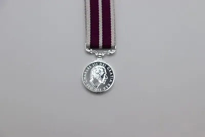 King Charles Army Meritorious Service Miniature Medal CIIR MSM • £18.95
