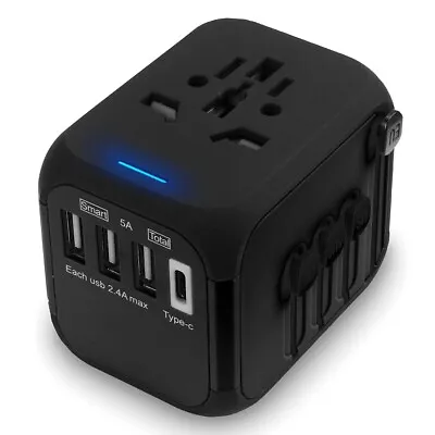 International Power Adapter Travel Adapter USB-C Charger US/UK/EU/AU Converter • $19.99