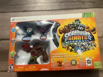 Skylanders Giants Starter Pack (MicrosoftXbox 360 2012) BRAND NEW SEALED • $73.59