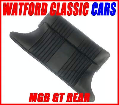 MGB GT Rear Seat Covers All Years - Black With Black Piping • $84.95